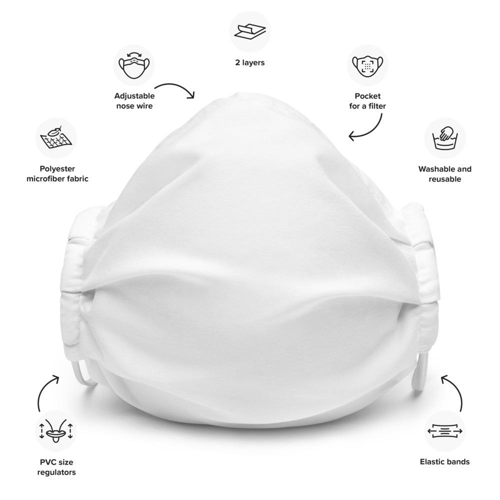 Cyber Akira Premium Face Mask mask properties display