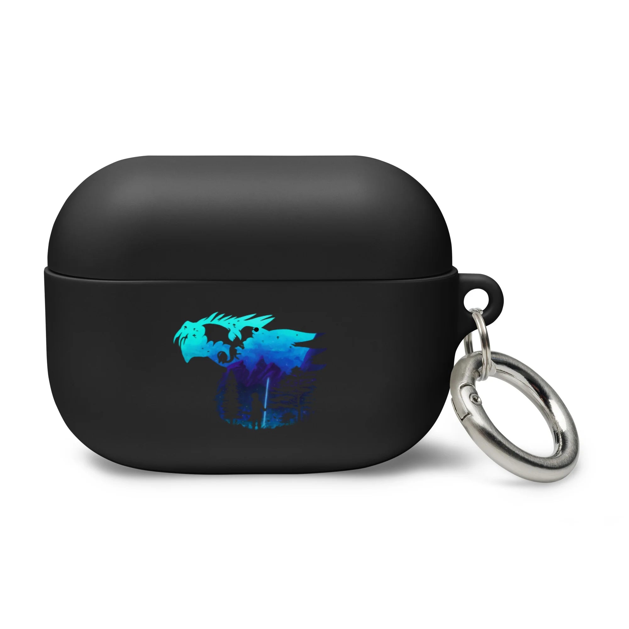 Memory of Glacium AirPods Case black bro