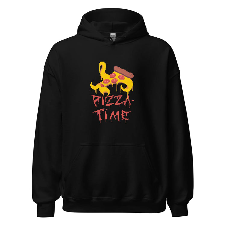 Pizza Time Lovecraft Unisex Hoodie black