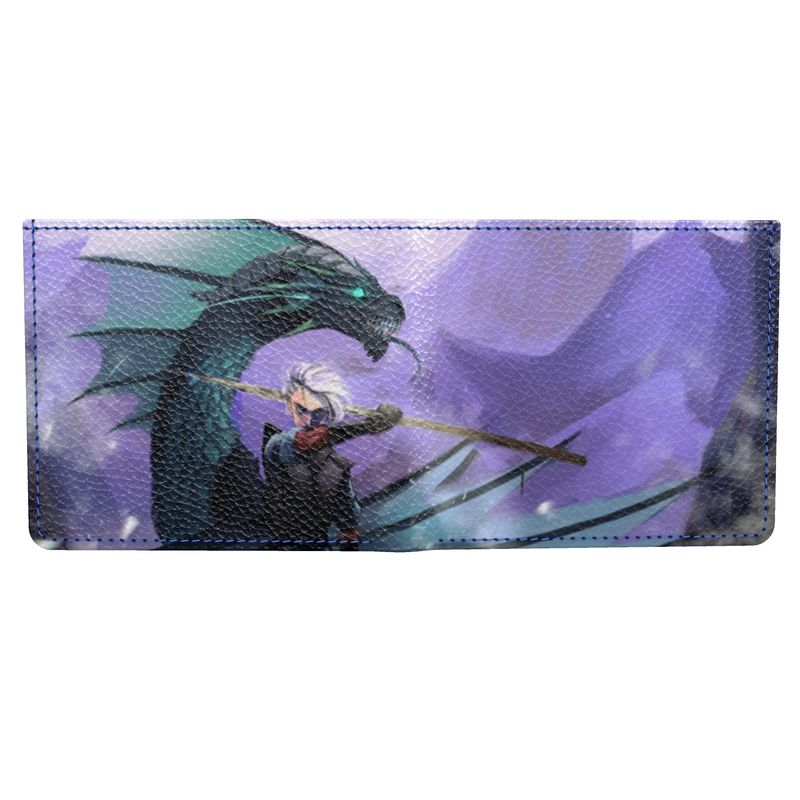 Glacias Indigo Dragon Wallet
