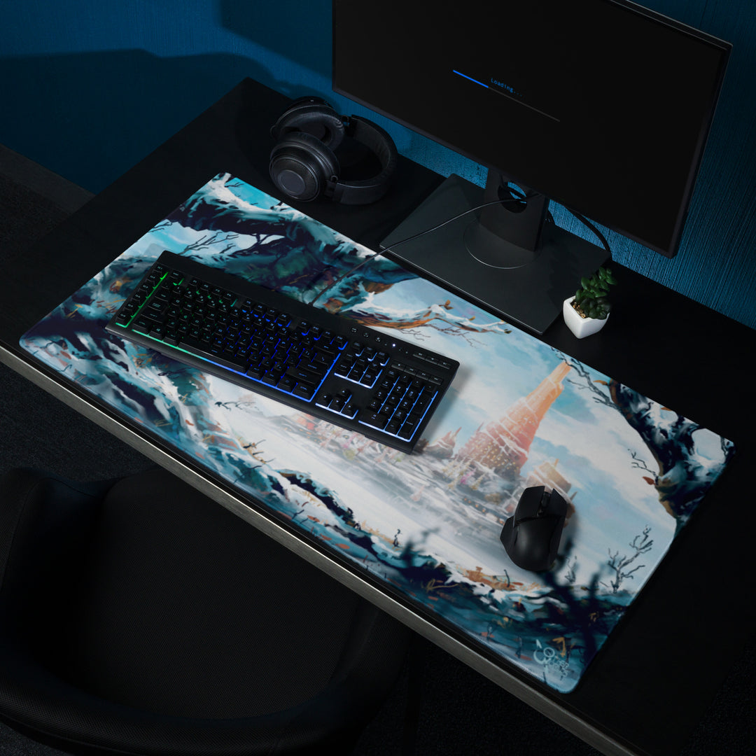 The Amber Library Gaming Mouse Pad